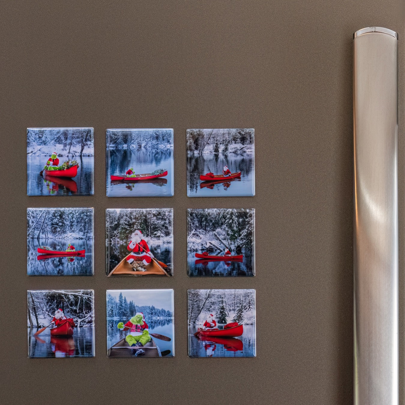 'Naughty' & 'Nice' Canoe Adventure – Special Edition Holiday Magnet Set